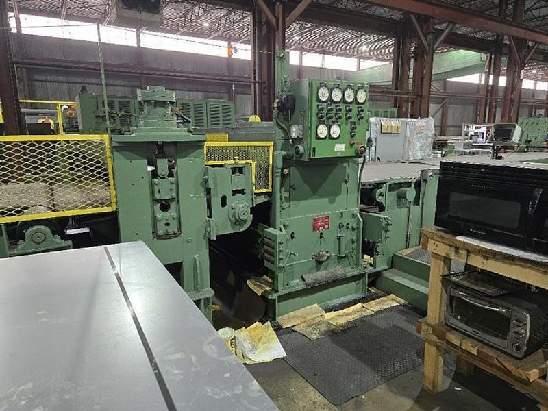 72” x .105” x 50,000# MCKAY/HERR VOSS CUT TO LENGTH LINE