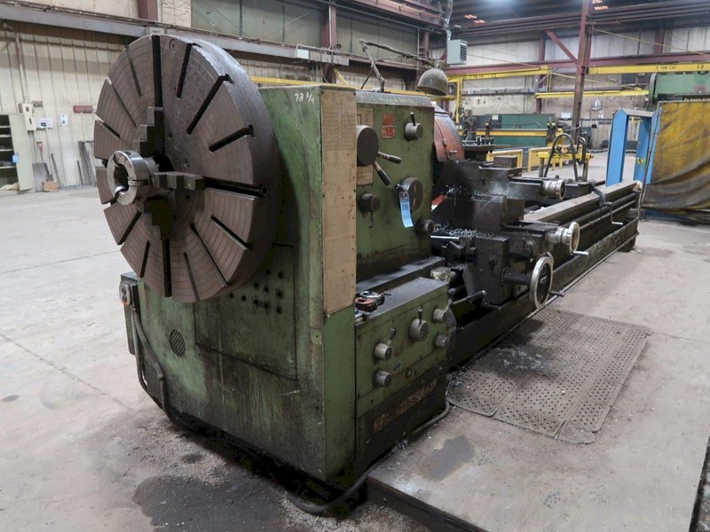 40"/56  X 160" TIMEMASTER GAP BED ENGINE LATHE: STOCK #72448