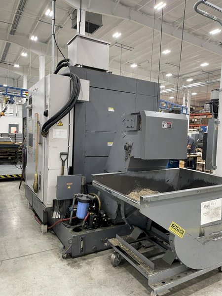 OKUMA "Space Center" Model MA-400HA CNC Horizontal Machining Center, New 2003.