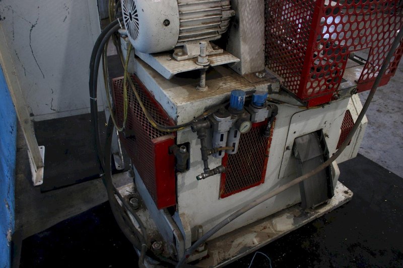 18 TON TISHKEN MODEL #CO-6-2 2 POST CUT-OFF PRESS: STOCK #76591