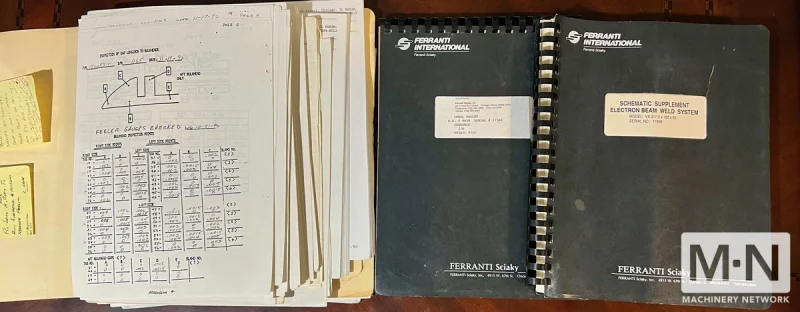 Sciaky Electron Beam Welding System 112”x102”x66”