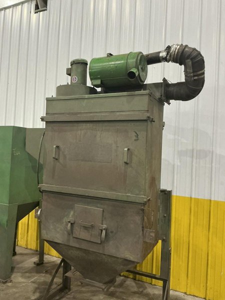 6 CU FT GOFF MODEL #6BB RUBBER BELT TUMBLE TYPE BLAST MACHINE: YOBRO #25035