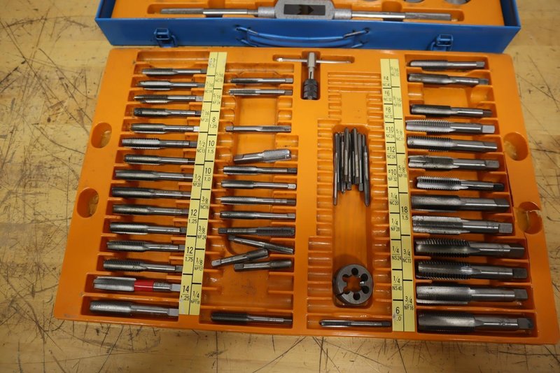Continental Int. Tap &amp; Die Set w/ Case- Auction Item