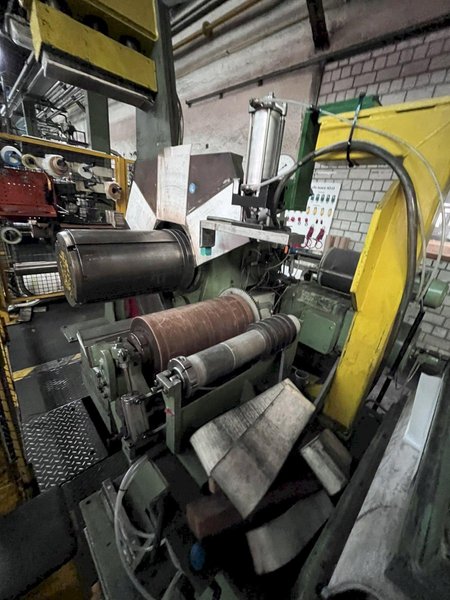 FROHLING 350MM PRECISION RING SLITTING LINE, DOUBLE LOOP