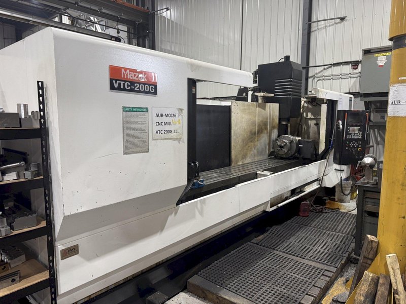 2011 Mazak VTC-200G Used CNC Vertical Machining Center For Sale