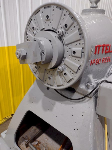 10,000 LB 5 TON X 48&quot; LITTELL MODEL #90 PULL OFF SINGLE END COIL REEL UNCOILER: STOCK 12984