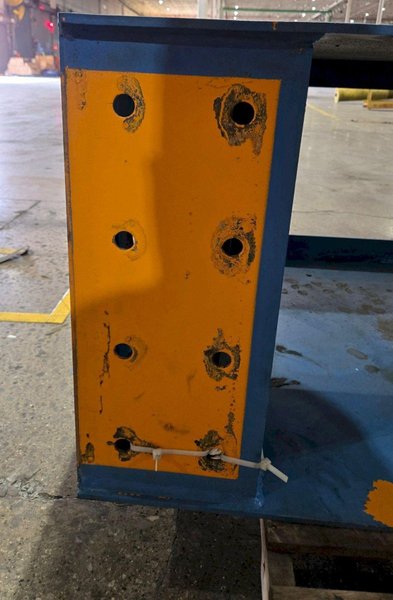 ABELL-HOWE 2 TON JIB CRANE USED