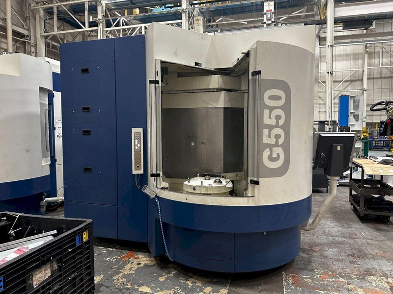 2022 Grob G550 5-Axis CNC Horizontal Machining Center with Pallet Changer