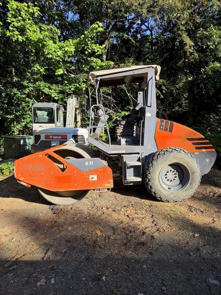 HAMM H7i H222, 2017 – 66″ Single Drum Vibratory Smooth Drum Roller / Soil Compactor