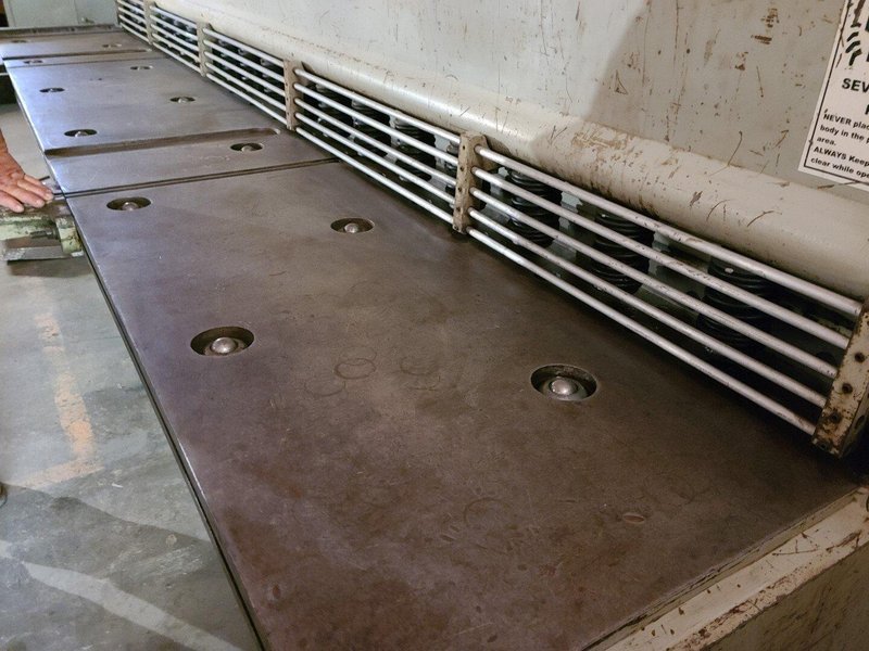 2001 Accurshear 625012 Hydraulic Power Squaring Shear (#3969)