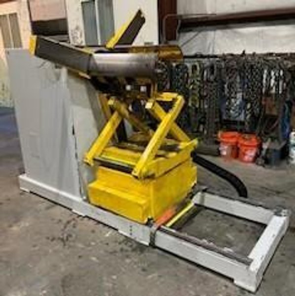 10,000# x 30&quot; P/A Uncoiler with Coil Car