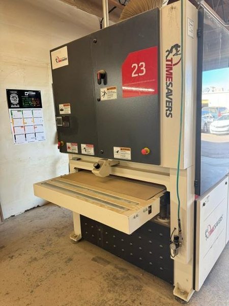 2021 Timesavers 2331-24-001 3-Head 24″ Widebelt Sander – 15HP