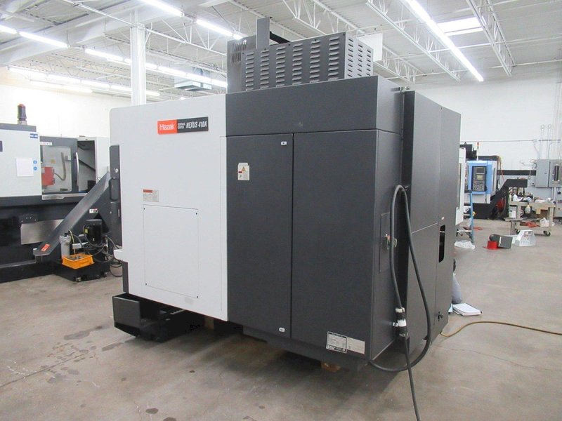 Mazak VCN-410A CNC Vertical Machining Center, 12K RPM, CT 40, Probing, 30 ATC, 22.05" x16.14" x 20.08" Travels- Auction Item