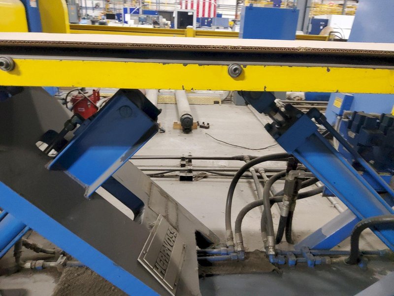 48" x 20,000 LBS X .080" HERR VOSS CUT-TO-LENGTH LINE W/ PRECISION LEVELER: STOCK #22693