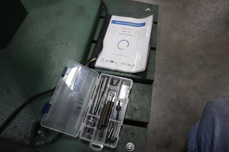 Milford Orbitform #305 Riveter, Remote Foot Trip, Feed Bowl and Track, Tooling- Auction Item