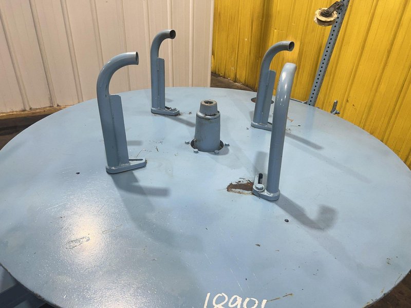 5,000 LBS x 72" ACCRA HORIZONTAL PALLET TYPE MOTORIZED COIL REEL UNCOILER: STOCK 18986