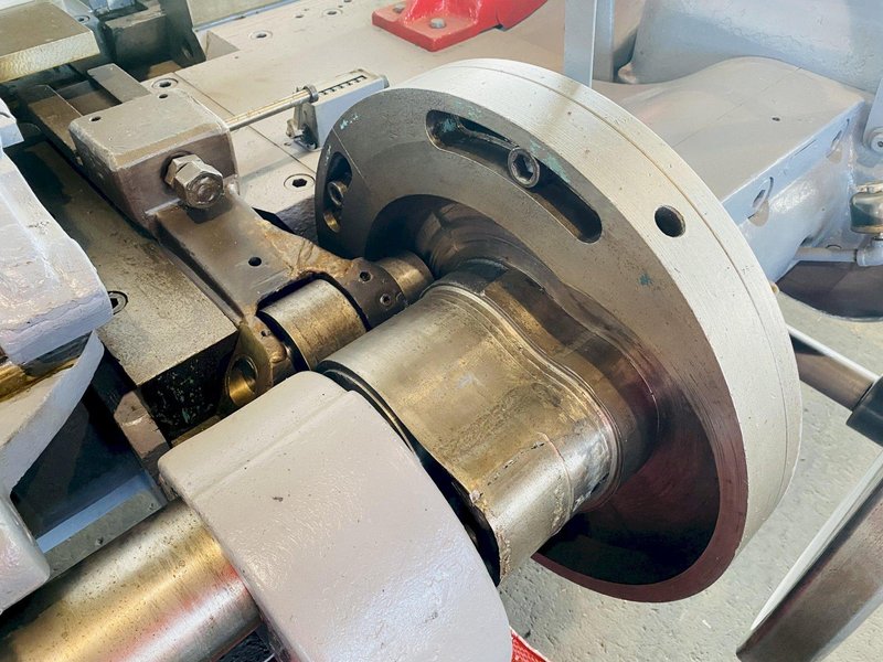 1/2&quot; X 24&quot; US BAIRD MODEL # 8 4-SLIDE WIRE MACHINE. STOCK # 0509019