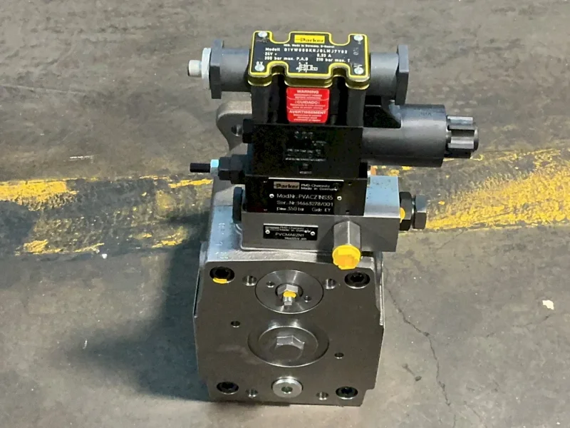 PARKER AXIAL PISTON PUMP W/VALVE  -  PV046R1K8T1NMRZ