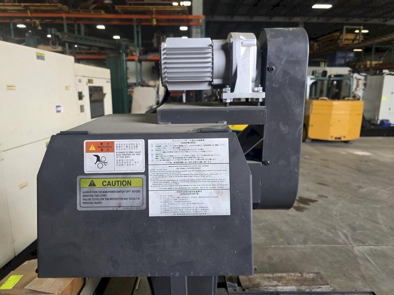 Okuma LT2000EX-H Chip Conveyor and Coolant Pan, 54-1/4" Discharge Height, UNUSED- Auction Item