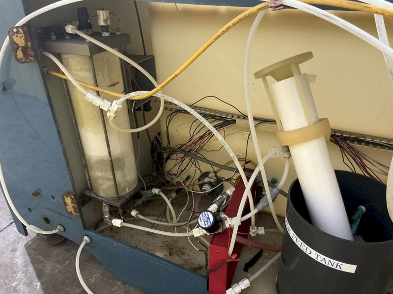 75" X 28" X 32" ATOTECH MODEL #CCT-P CYCLIC CORROSION SALT CHAMBER MACHINE: YOBRO #25759
