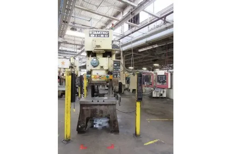 STAMTEC 88 TON GAP FRAME PRESS, STOCK# 14246J