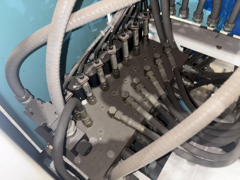 60 TON MODERN HYDRAULICS 6 CYLINDER PORTABLE HYDRAULIC DIE SETTING &amp; SEPARATING SYSTEM: YOBRO #23867