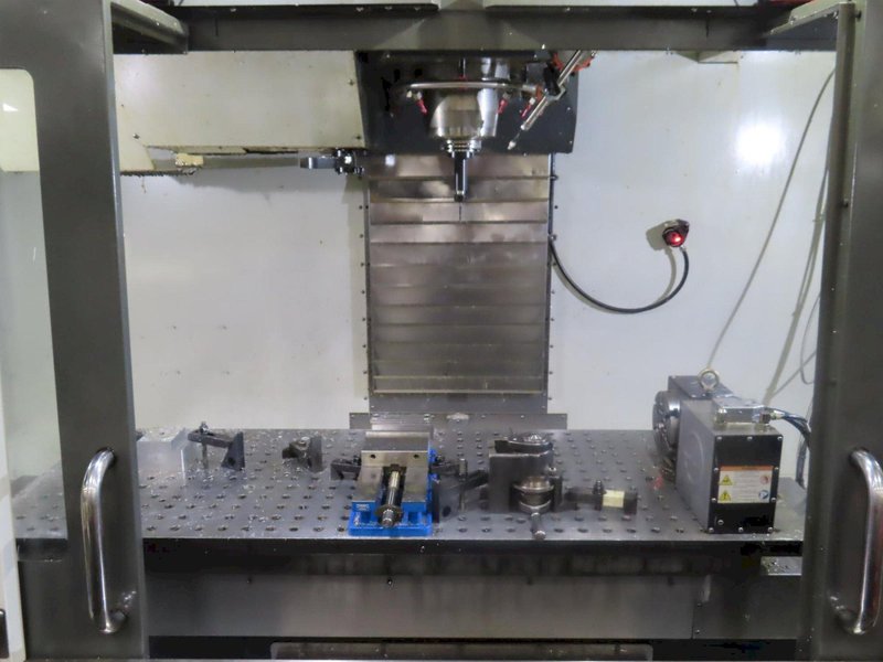 Haas VF-5/50XT CNC Vertical Machining Center, Haas NextGen Control, Haas HRT-160, 4th Axis Drive, Probing, 1000 PSI TSC