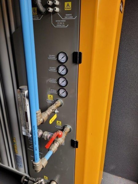 Parker N2.45PB/LN Nitrogen Generator – Zero-Hour Skid System with Receiver and Controller