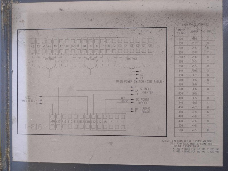 FADAL MODEL #VMC3016 VERTICAL CNC MACHINING CENTER: STOCK #23059