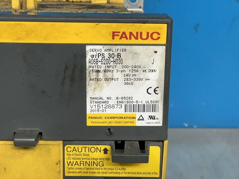 FANUC SERVO AMPLIFIER MODULE  -  A06B-6200-H030
