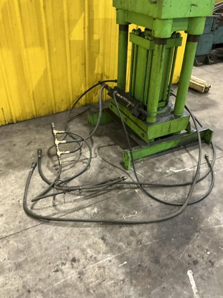 HYDRAULIC 4-POST UPACTING PRESS: YOBRO #25324
