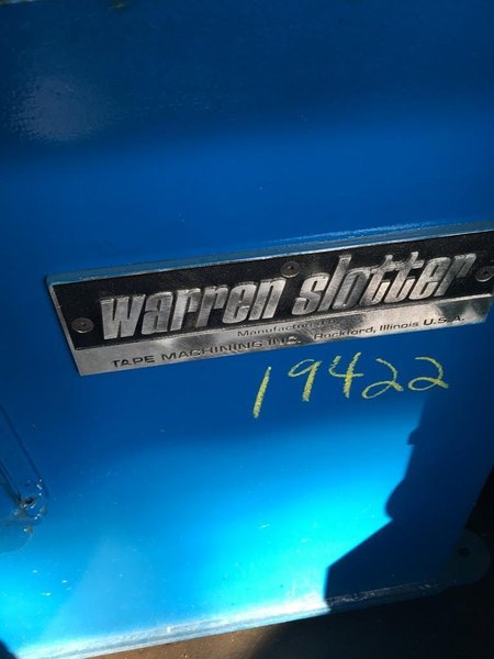 3/8&#039; #WS1000 WARREN SCREW SLOTTER: STOCK #64471