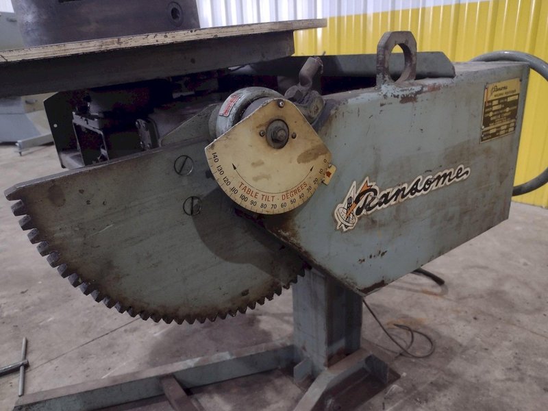 500 LB RANSOME MODEL #5-P WELDING POSITIONER: STOCK #22845