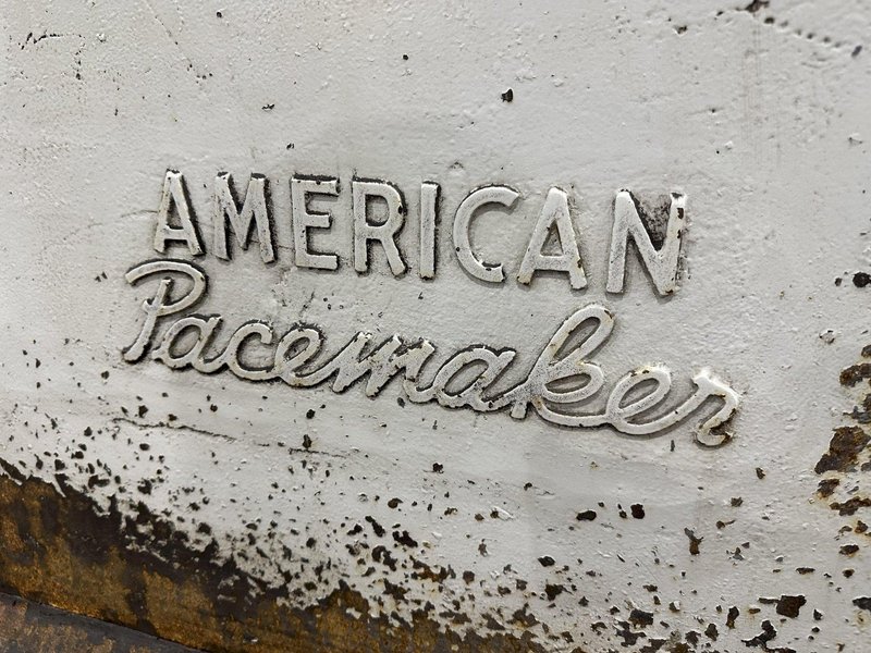 32" X 168" AMERICAN PACEMAKER HEAVY DUTY ENGINE LATHE, 3" HOLE: STOCK #20075