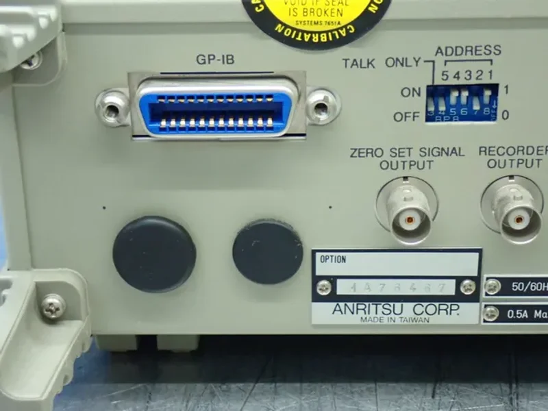 ANRITSU POWER METER W/MA4002B SENSOR ADAPTER  -  ML4803A