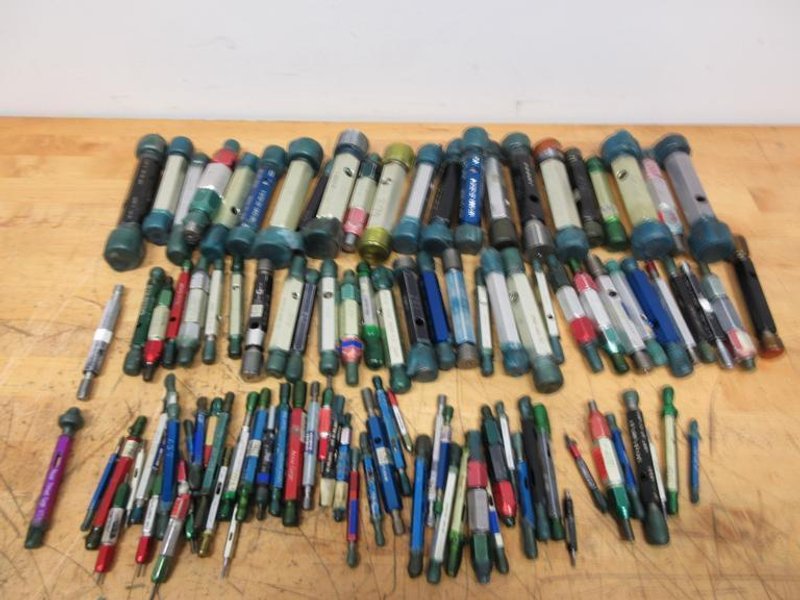 Threaded ID Go/No-Go Gauges, Standard SAE Sizes from 2/56 - 1-1/2"- Auction Item