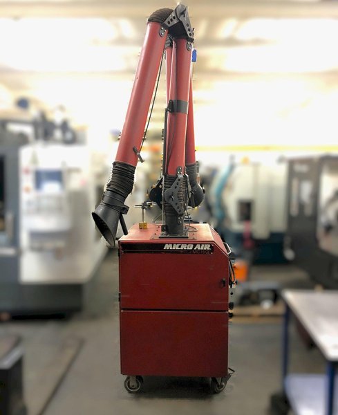 Micro-Air MC1500 Fume Smoke Extractor Dust Collector Dual Arm Portable