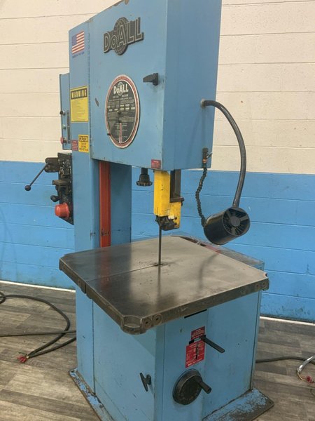 20" DOALL MODEL #2013-V 20" VERTICAL BAND SAW: STOCK #80756