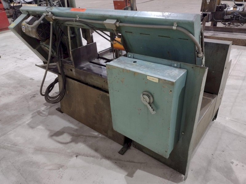 16" x 20" W.F. WELLS MODEL #F-16-2 HYDRAULIC  TWIN POST HORIZONTAL BANDSAW: STOCK #20094