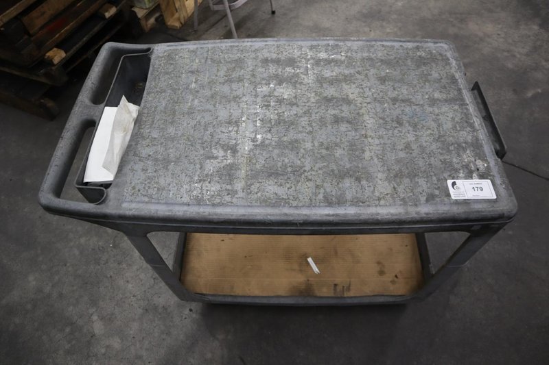 Rubbermaid Shop Cart- Auction Item