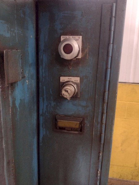 10 TON GREENERD MODEL #HPB-10 HYDRAULIC C-FRAME PRESS, 8&quot; STROKE: STOCK #16266