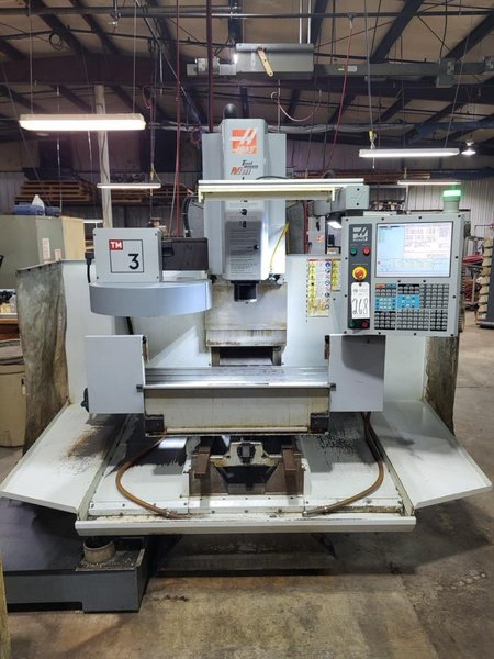 HAAS TM-3 CNC TOOLROOM MILL, 2008 – 4 AXIS VMC, VERTICAL MACHINING CENTER