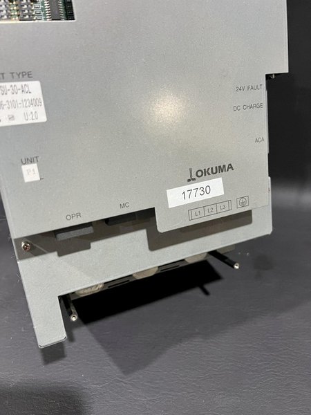 Okuma CNC Power Supply Module PSU-30-ACL Pulled from Working Machine