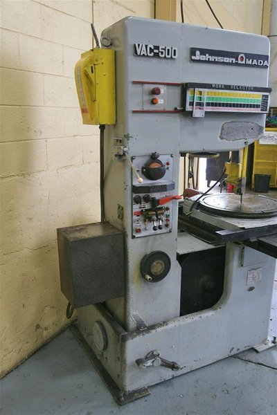 18' AMADA MODEL VAC-500 BANDSAW: STOCK #54558