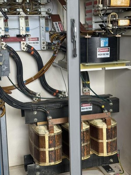 300 K.W. THERMATOOL SOLID STATE HIGH FREQUENCY WELDER. STOCK # 0758126
