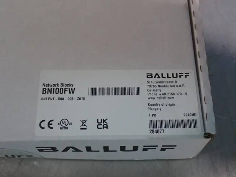 Balluff Network Blocks - Bni00fw