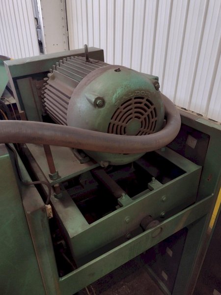 42" X 50 HP TIMESAVER MODEL #343-1SG  SLAG GRINDER BELT SANDER WITH HAMMOND DUST COLLECTOR: STOCK #17009