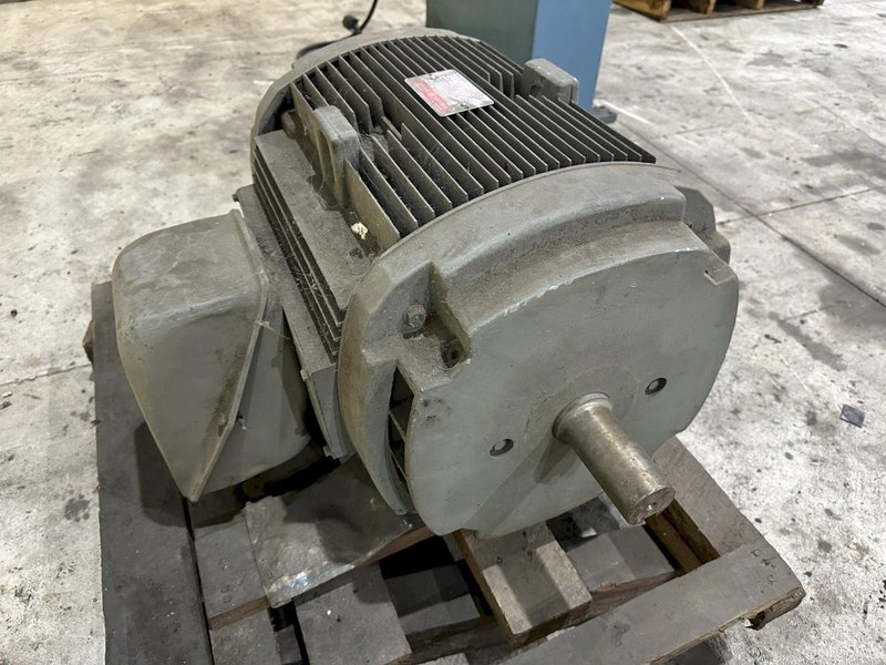 50 HP GENERAL ELECTRIC MODEL 5K324AL1150 3 PHASE AC ELECTRIC MOTOR, FRAME 324TS: STOCK #21795