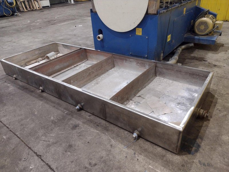 17 CUBIC FOOT VIBE TECH MODEL #VTHT-2472 TUB STYLE VIBRATORY FINISHER : YOBRO #25354