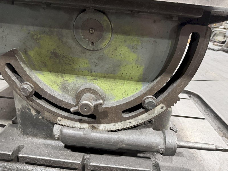 40" X 40" X 16" T-SLOTTED 90 DEGREE TILTING BOX TABLE. STOCK # 0222326